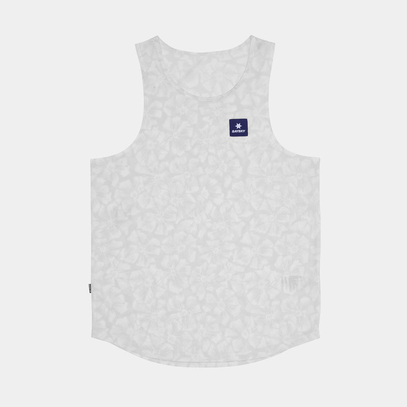 SAYSKY Flower Combat Singlet SINGLETTER 1030 - WHITE AOP