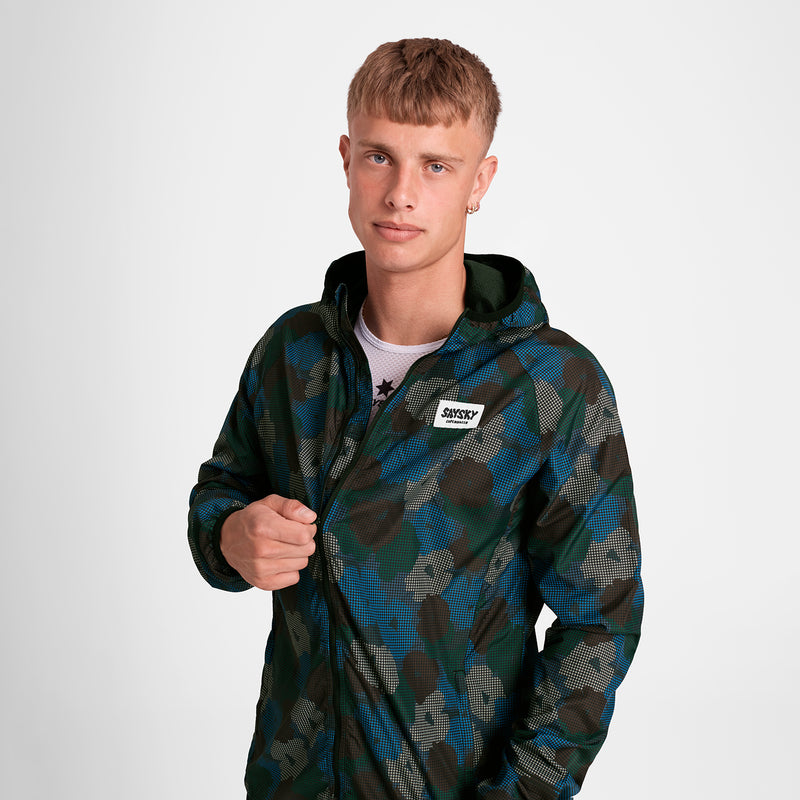 SAYSKY Flower Pace Jacket JAKKER/VESTE 1046 - BLUE AOP
