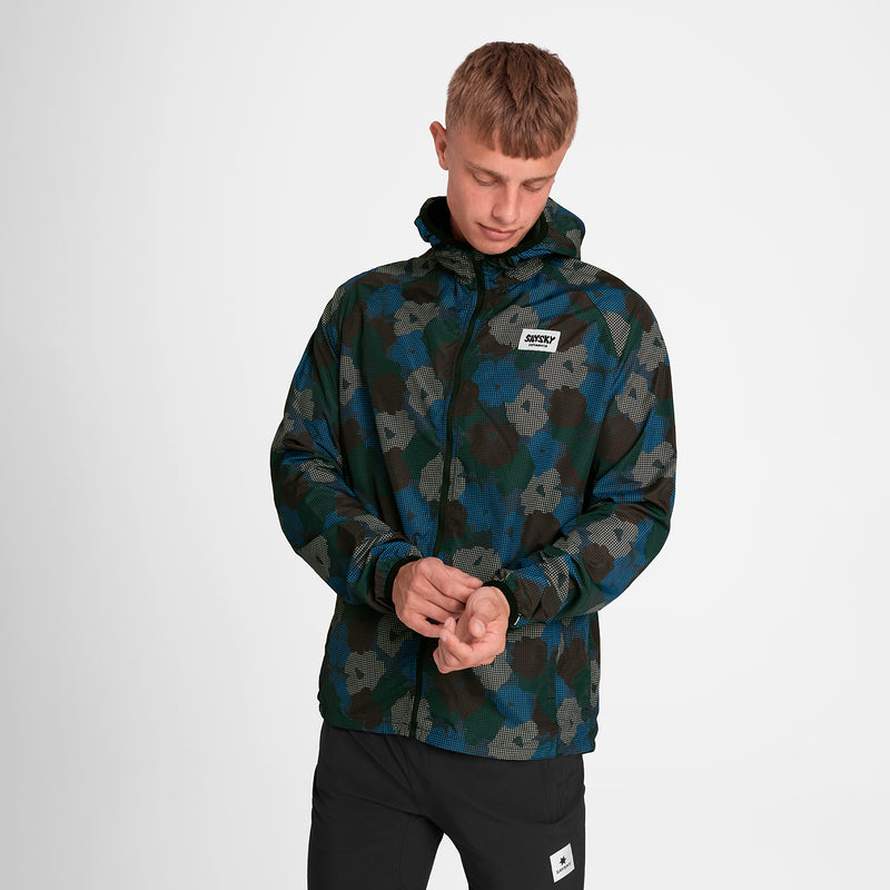 SAYSKY Flower Pace Jacket JAKKER/VESTE 1046 - BLUE AOP