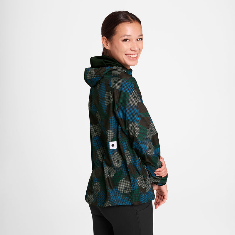 SAYSKY Flower Pace Jacket JAKKER/VESTE 1046 - BLUE AOP