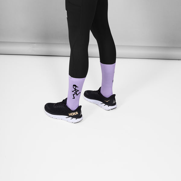 SAYSKY High Graphic Combat Socks 100 SOKKER 710 - PURPLE