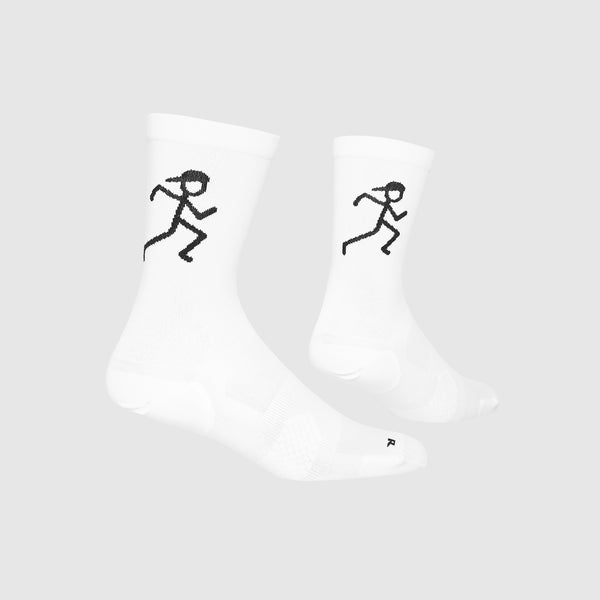 SAYSKY Graphic High Combat Socks 100 SOKKER 101 - WHITE