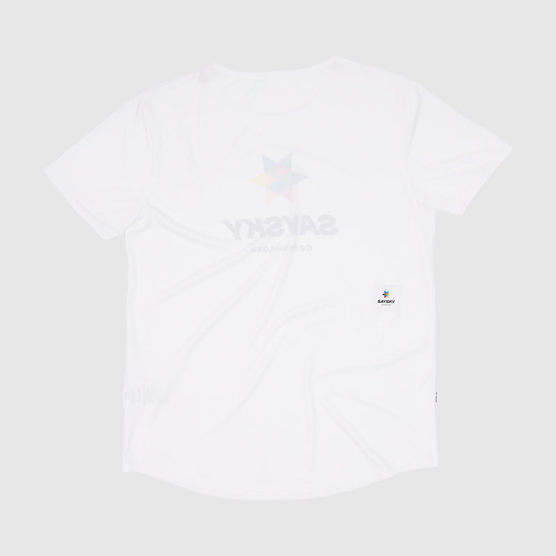 SAYSKY Heritage Flow T-shirt T-SHIRTS 101 - WHITE