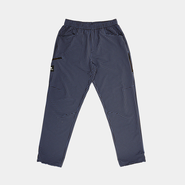 SAYSKY Houndstooth Everyday Pants BUKSER 1047 - BLUE AOP