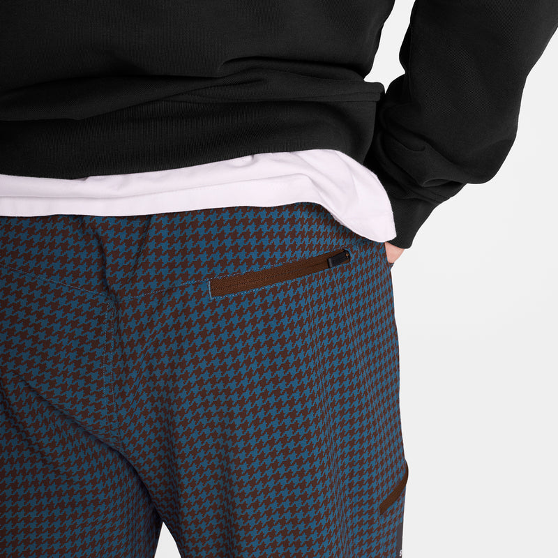 SAYSKY Houndstooth Everyday Pants BUKSER 1047 - BLUE AOP
