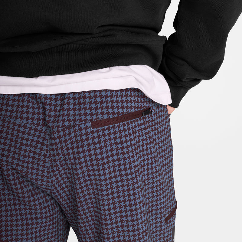 SAYSKY Houndstooth Everyday Pants BUKSER 1047 - BLUE AOP