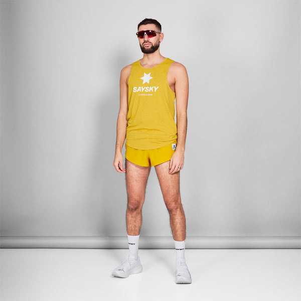 SAYSKY Logo Combat Pro Singlet SINGLETTER 4007 - YELLOW