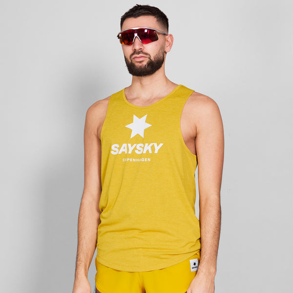 SAYSKY Logo Combat Pro Singlet SINGLETTER 4007 - YELLOW