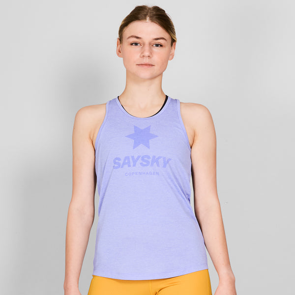 SAYSKY Logo Combat Pro Singlet SINGLETTER 7008 - PURPLE MELANGE