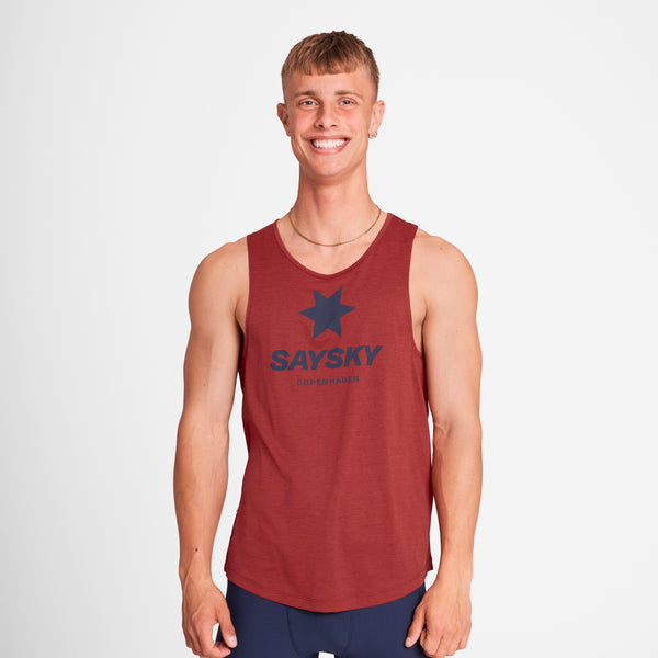 SAYSKY Logo Combat Pro Singlet SINGLETTER 5007 - RED