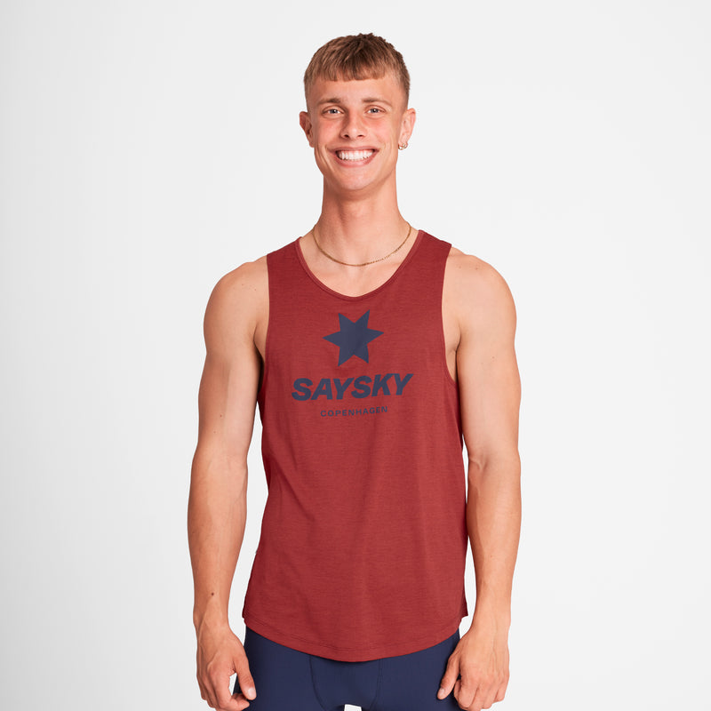 SAYSKY Logo Combat Pro Singlet SINGLETTER 5007 - RED