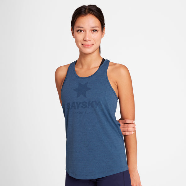 SAYSKY Logo Combat Pro Singlet SINGLETTER 2012 - BLUE