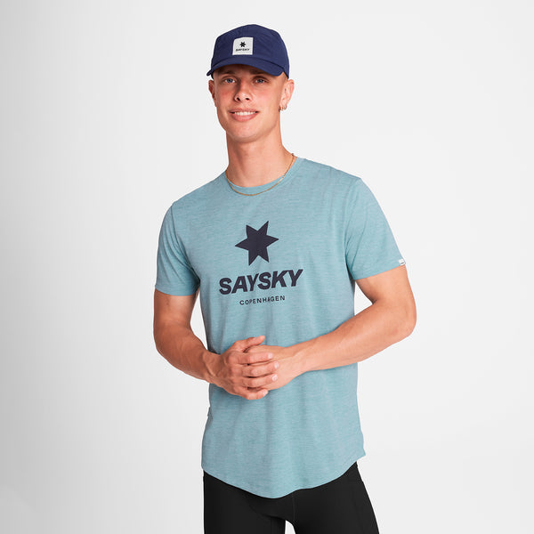 SAYSKY Logo Combat Pro T-shirt T-SHIRTS 2013 - BLUE