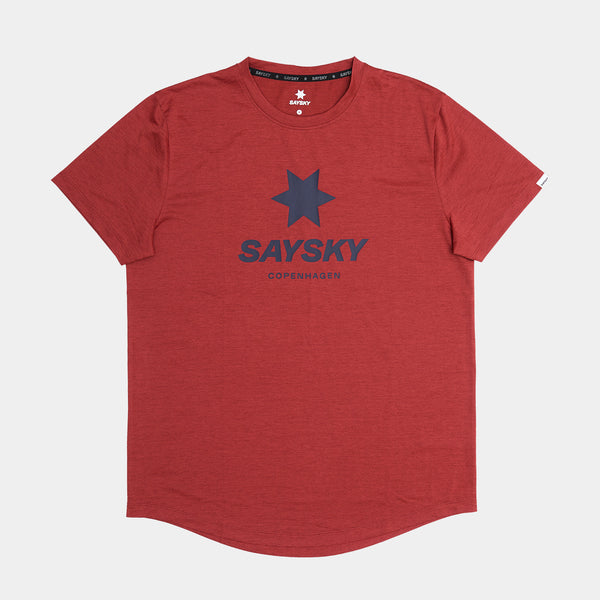 SAYSKY Logo Combat Pro T-shirt T-SHIRTS 5007 - RED