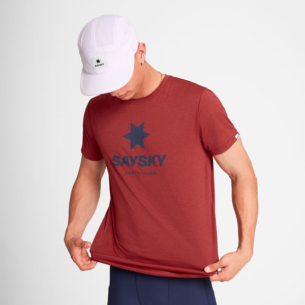 SAYSKY Logo Combat Pro T-shirt T-SHIRTS 5007 - RED
