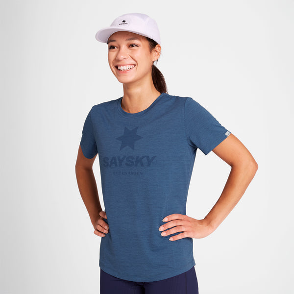 SAYSKY Logo Combat Pro T-shirt T-SHIRTS 2012 - BLUE