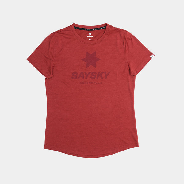 SAYSKY Logo Combat Pro T-shirt T-SHIRTS 5007 - RED
