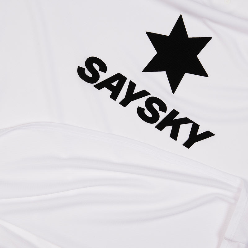 SAYSKY Logo Flow Singlet SINGLETTER 101 - WHITE