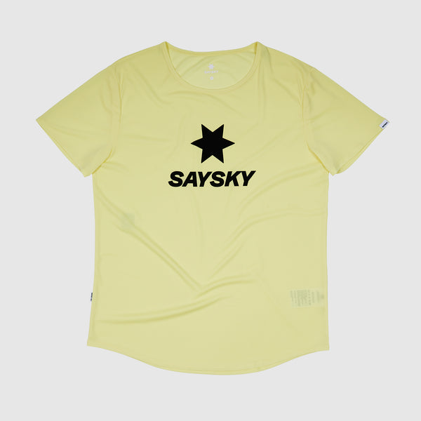 SAYSKY Logo Flow T-shirt T-SHIRTS 401 - YELLOW