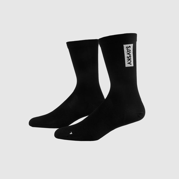 SAYSKY Logo High Combat Socks 100 SOKKER BLACK