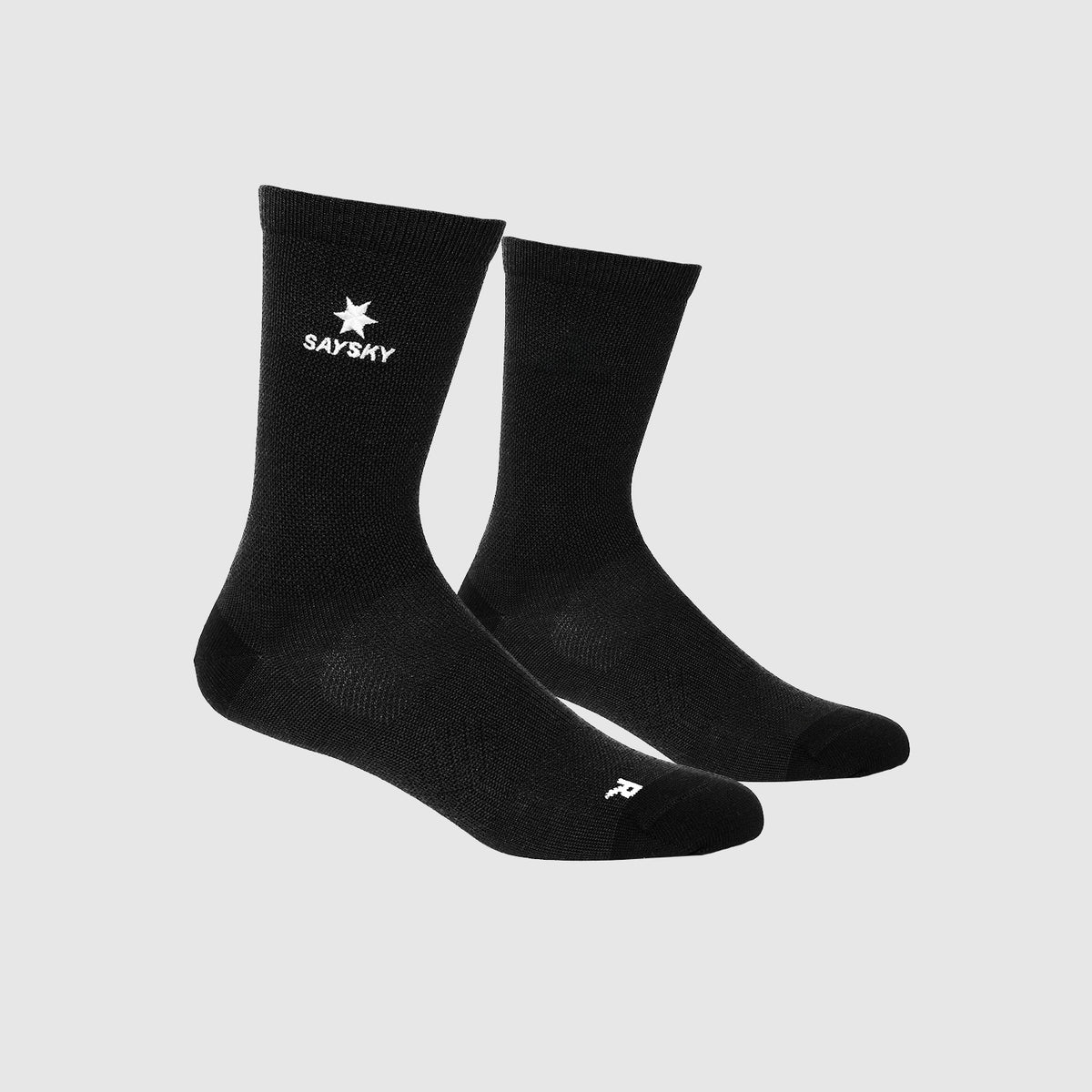 SAYSKY Logo High Merino Socks SOKKER 901 - BLACK