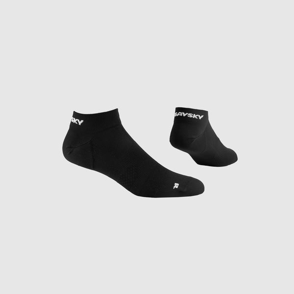 SAYSKY Logo Low Combat Socks SOKKER 901 - BLACK