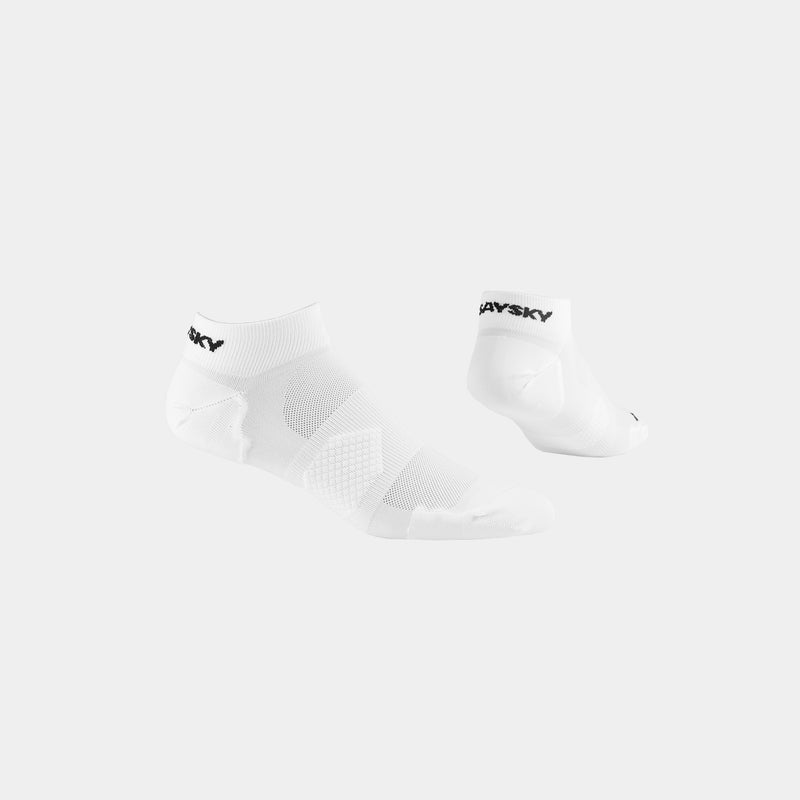 SAYSKY Logo Low Combat Socks 500 SOKKER 101 - WHITE