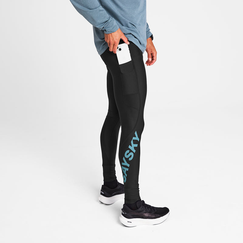 SAYSKY Logo Motion+ Tights TIGHTS 901 - BLACK