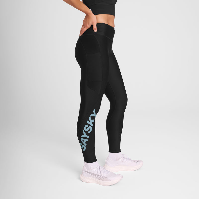 SAYSKY Logo Motion+ Tights TIGHTS 901 - BLACK