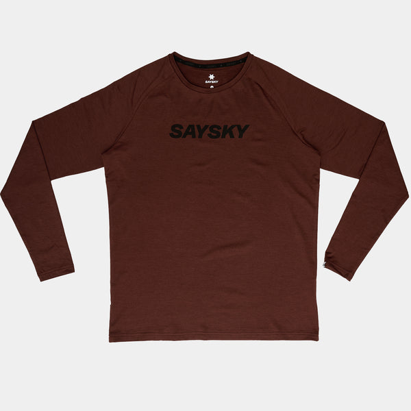 SAYSKY Logo Pace Long Sleeve LONG SLEEVES 5008 - RED