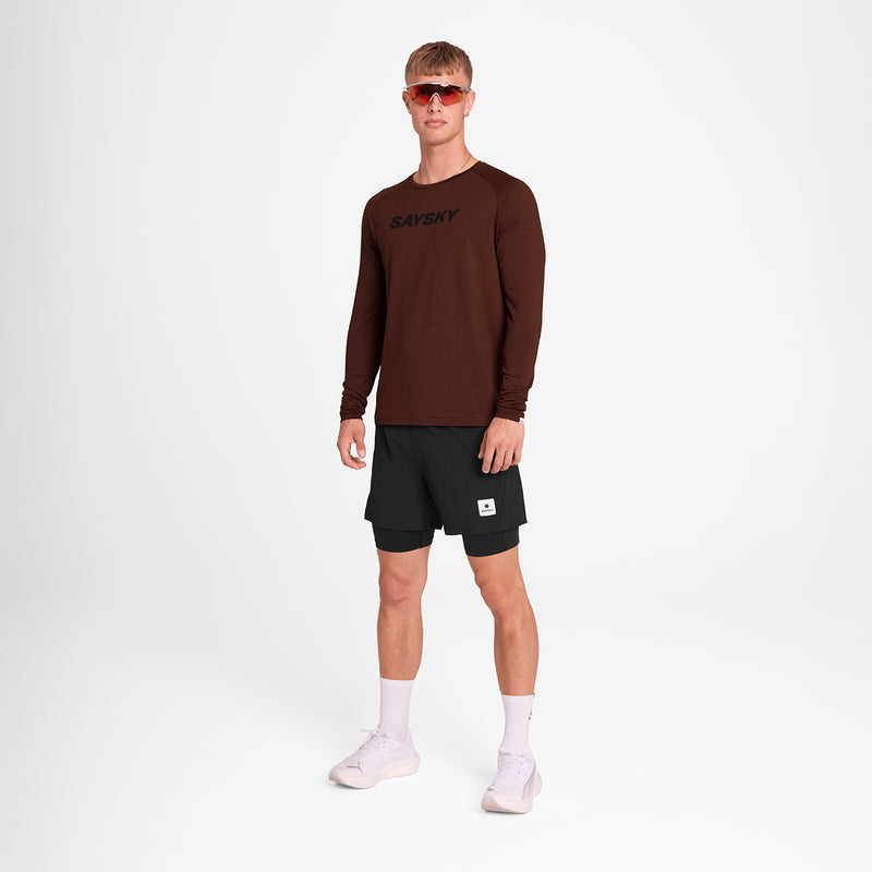 SAYSKY Logo Pace Long Sleeve LONG SLEEVES 5008 - RED