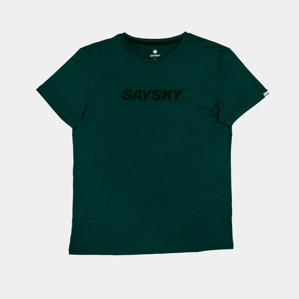 SAYSKY Logo Pace T-Shirt T-SHIRTS 3010 - GREEN