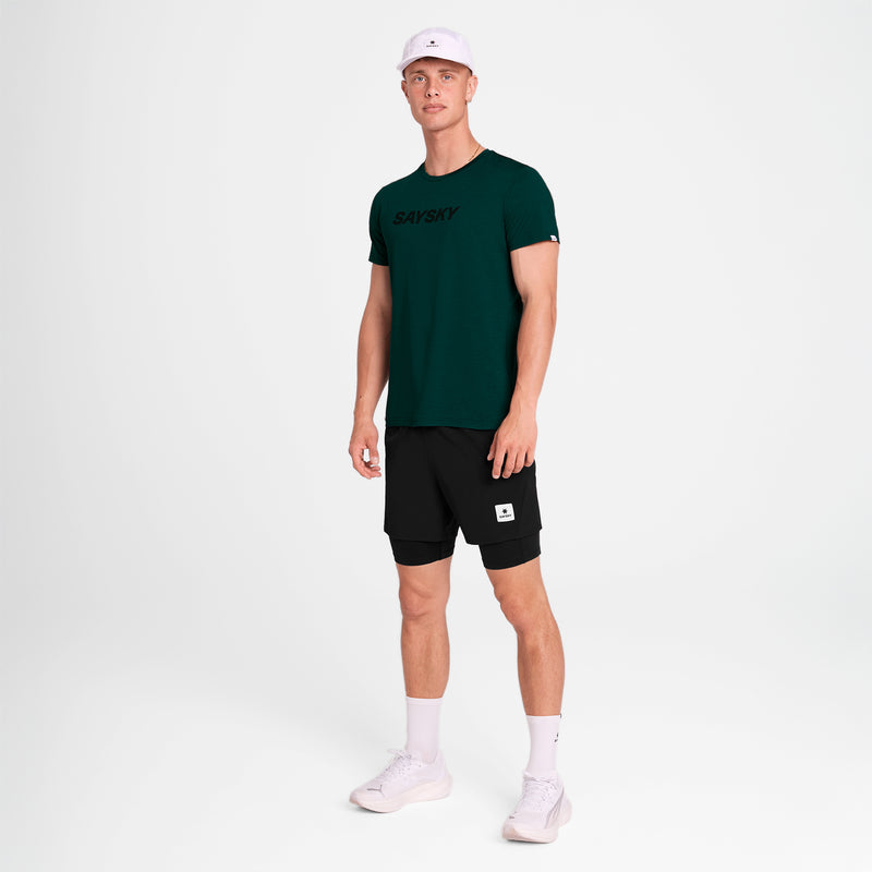 SAYSKY Logo Pace T-Shirt T-SHIRTS 3010 - GREEN