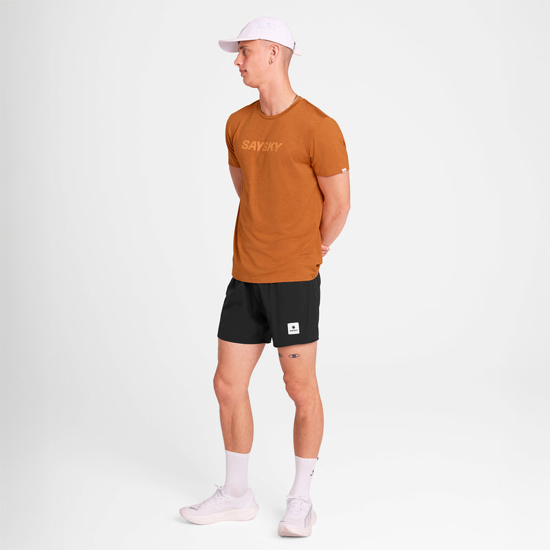 SAYSKY Logo Pace T-Shirt T-SHIRTS 4008 - ORANGE