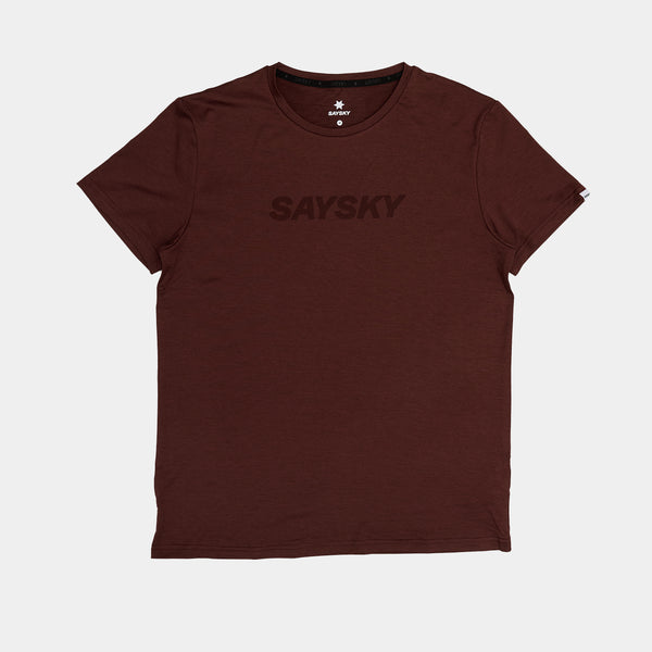SAYSKY Logo Pace T-Shirt T-SHIRTS 5008 - RED