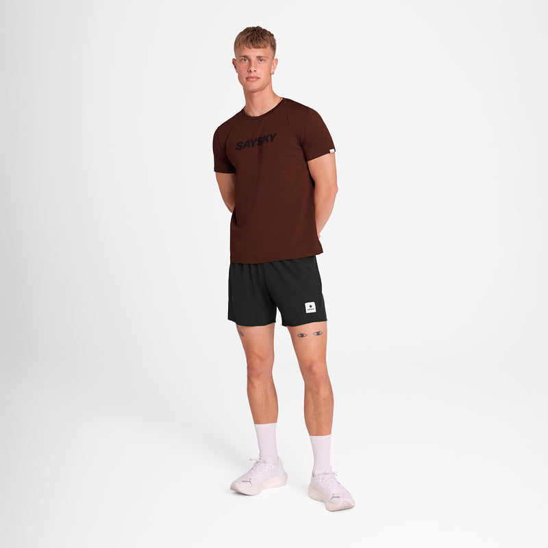 SAYSKY Logo Pace T-Shirt T-SHIRTS 5008 - RED