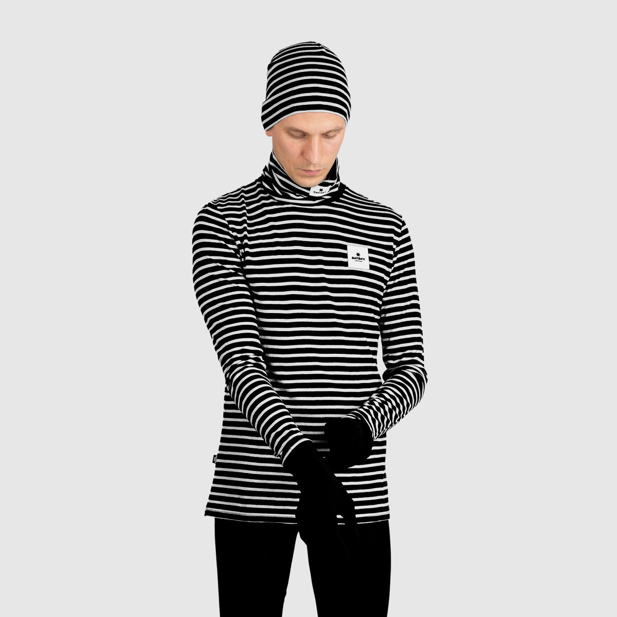 SAYSKY Merino Base 165 Hue HEADWEAR 002 - STRIPES