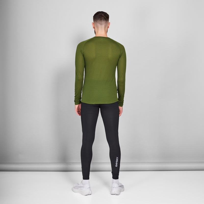 SAYSKY Mesh Base Layer Long Sleeve LONG SLEEVES 313 - GREEN