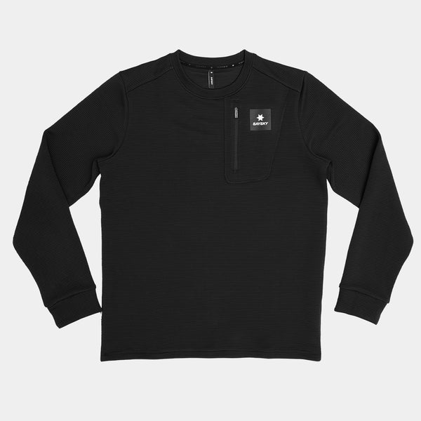 SAYSKY Motion Tech Crew Neck SWEATSHIRTS 901 - BLACK