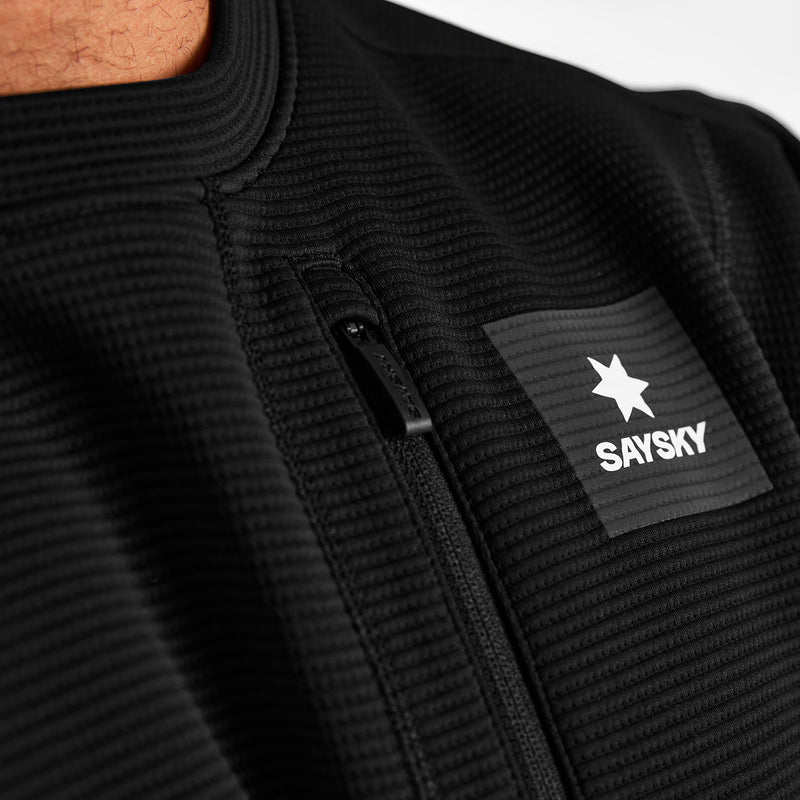 SAYSKY Motion Tech Crew Neck SWEATSHIRTS 901 - BLACK