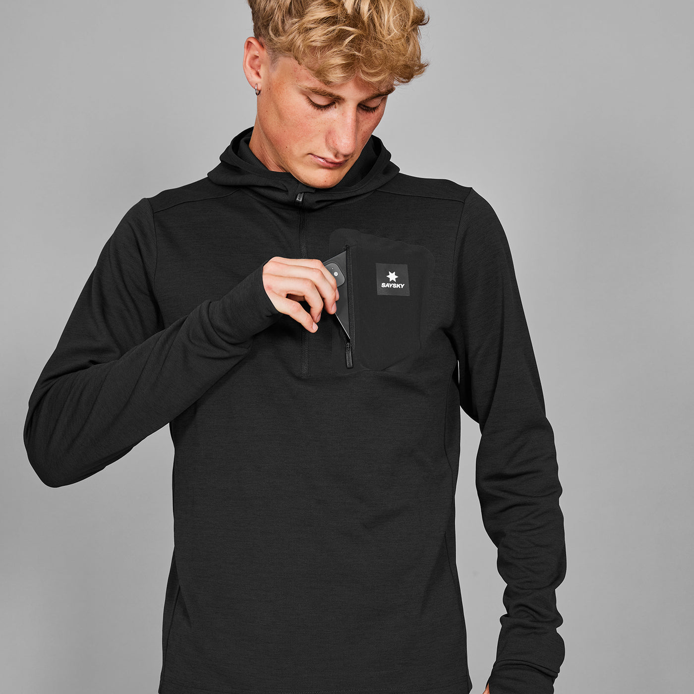 SAYSKY Pace Half Zip Hoodie – Saysky.dk