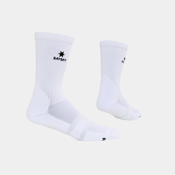 SAYSKY Pace High Socks SOKKER 101 - WHITE