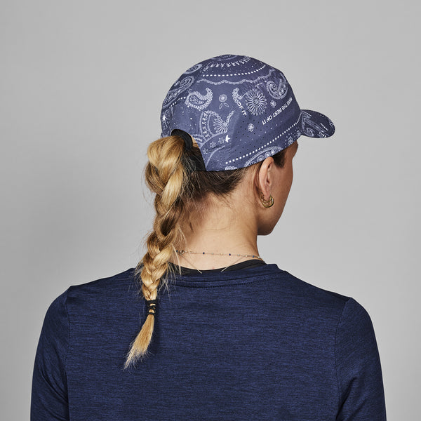 SAYSKY Combat Cap HEADWEAR 1020 - BLUE PAISLEY AOP