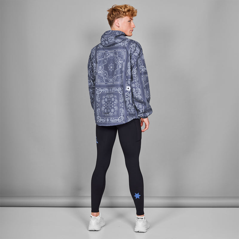 SAYSKY Paisley Pace Anorak JAKKER/VESTE 1020 - BLUE PAISLEY AOP