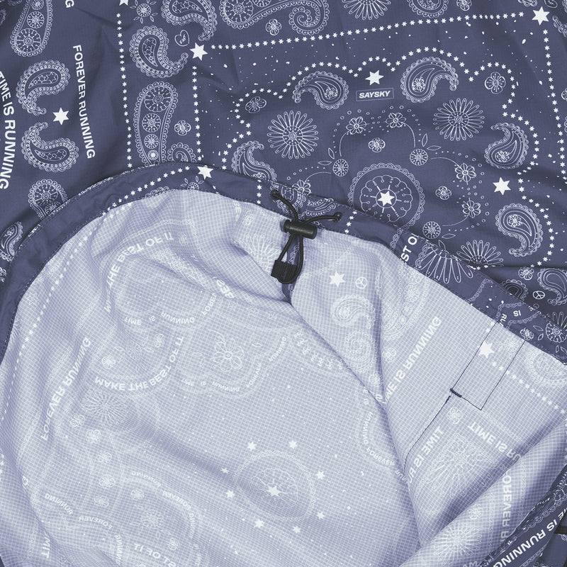SAYSKY Paisley Pace Anorak JAKKER/VESTE 1020 - BLUE PAISLEY AOP