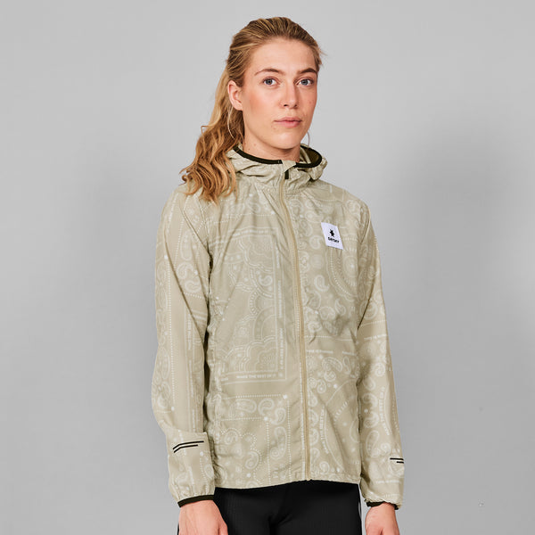 SAYSKY Paisley Pace Jacket JAKKER/VESTE 1021 - BEIGE PAISLEY AOP