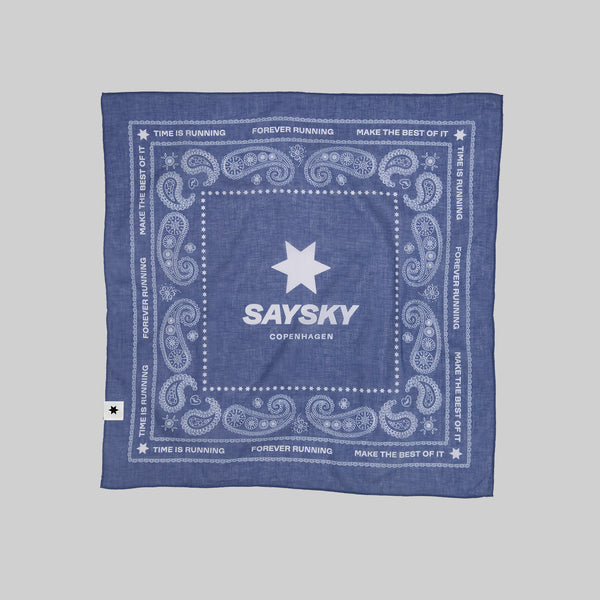 SAYSKY Paisley Scarf TILBEHØR 207 - BLUE