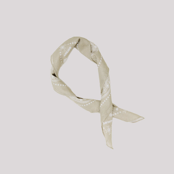 SAYSKY Paisley Scarf TILBEHØR 801 - BEIGE