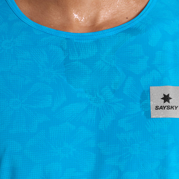 SAYSKY Reactive Flow Singlet SINGLETTER 1045- BLUE AOP