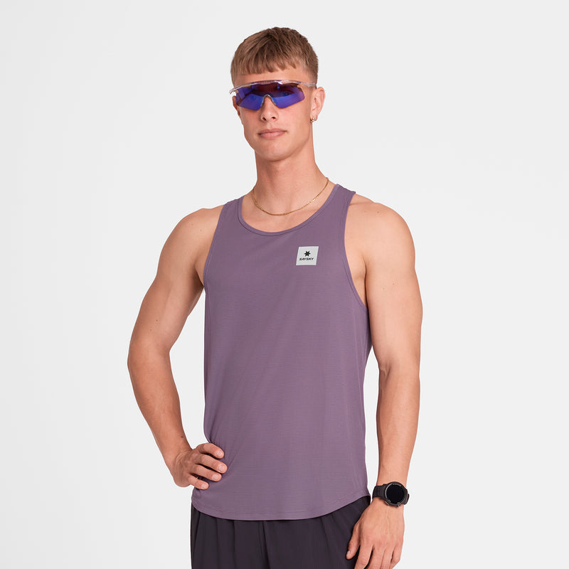 SAYSKY Reactive Flow Singlet SINGLETTER 1053 - PURPLE AOP